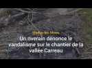 Marles-les-Mines : un riverain dénonce le vandalisme « quotidien » sur le chantier de la vallée Carreau