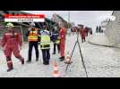 VIDEO. A Arromanches-les-Bains, un glissement de terrain s'est produit sur le front de mer