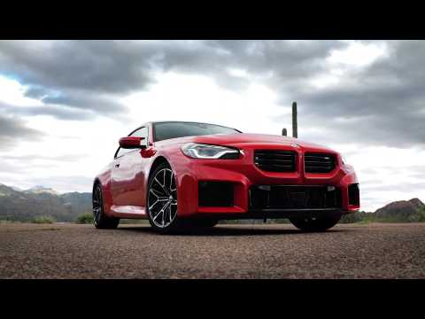 The all-new BMW M2 Exterior Design in Toronto Red