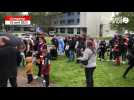 VIDÉO. À Guingamp, près de 200 personnes réunies, casseroles en main, pour « sauver l'hôpital »
