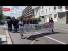 VIDÉO. Environ 70 personnes manifestant à Rennes contre l'usine Bridor