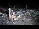 Ukraine: plusieurs maisons détruites par des frappes russes dans la région de Kharkiv
