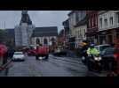 départ de la cavalcade des pompiers montville