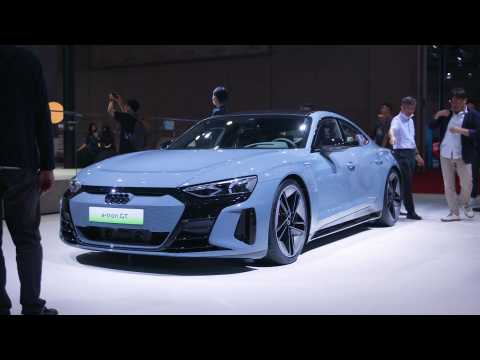 Audi e-tron GT at Auto Shanghai 2023