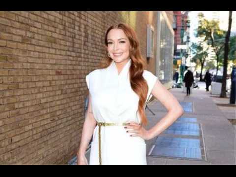 VIDEO : Lindsay Lohan dévoile des photos de son baby bump