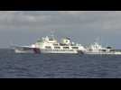 Accident évité dans les eaux de Chine méridionale, entre un vaisseau chinois et un philippin