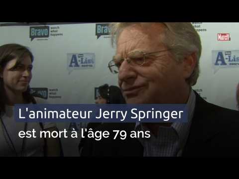 VIDEO : L'animateur Jerry Springer est mort  l'ge 79 ans