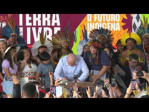 Brazil's Lula decrees six new Indigenous reserves