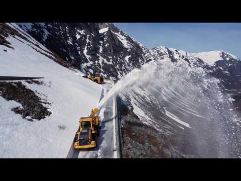 Norway reopens scenic Trollstigen road after snow clearance