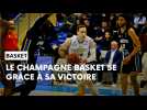 L'analyse de la victoire du Champagne Basket contre Angers