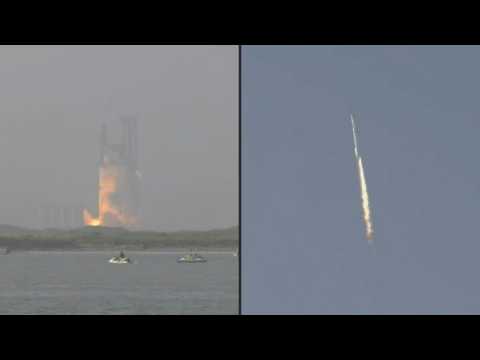 SpaceX’s Starship, world's biggest rocket, lifts off on first test flight