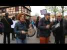 In Alsace, pan-bashing protesters gather ahead of Macron's visit