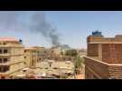 Smoke rises over Khartoum as Sudan fighting enters sixth day