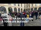 À Reims, un rassemblement en soutien aux Soulèvements de la Terre