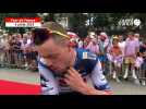 VIDÉO. Tour de France : « On a manqué de réussite avec Jakobsen à Bayonne », explique Rémi Cavagna