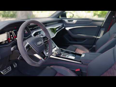 Audi RS 7 Sportback performance Interior Design in Nardo grey
