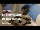 Hydrovolt, l'entreprise qui recycle les batteries de voitures électriques