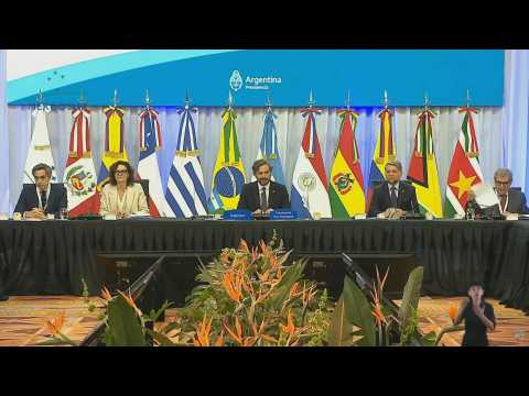 Argentine FM Cafiero opens Mercosur summit