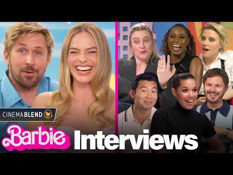 ‘To Margot’s Feet!’ Margot Robbie, Ryan Gosling, Greta Gerwig & The ‘Barbie’ Cast FULL Interviews