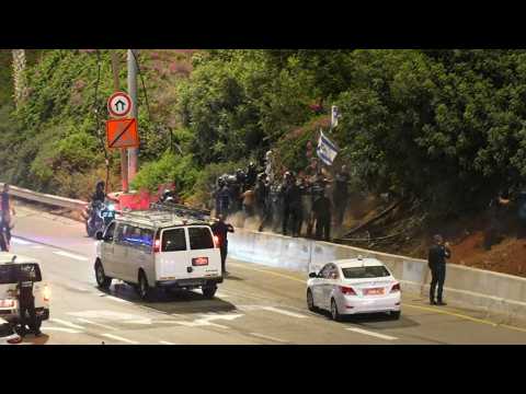 Israelis block highway in anti-judicial reform protest