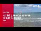 VIDÉO. Sur cette plage de Bretagne, on peut faire du surf... électrique