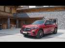 The new Mercedes-Benz GLC 400 e 4MATIC Coupe Design in Patagonia red