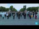 Défilé militaire du 14 juillet : derniers préparatifs sur les Champs-Elysées