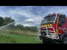 Les sapeurs-pompiers du Pas-de-Calais se préparent aux feux de terrils