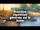JO de Paris 2024 : une première répétition de la cérémonie d'ouverture sur la Seine