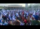 Israelis protest in Tel Aviv against judicial overhaul