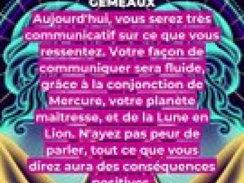 Horoscope du jour du mercredi 19 juillet 2023