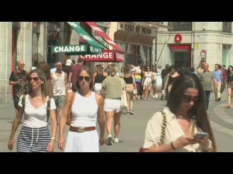 Spanish capital bakes as Europe sees scorching temperatures