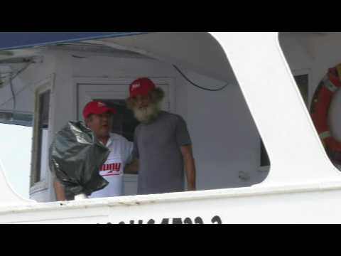 Aussie sailor and dog rescued after months at sea arrive in Mexico