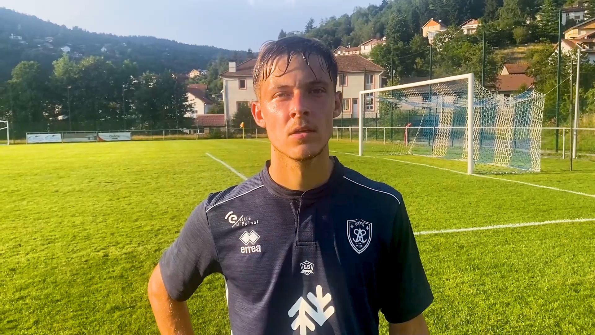 Vidéo . Football : Lorenzo Depuidt, nouveau milieu offensif du SAS, livre ses impressions après son premier match sous les couleurs d'Épinal