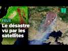 Ces images satellites saisissantes montrent l'ampleur des incendies en Grèce
