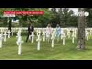 Au cimetière américain de Bretagne, Jill Biden et Brigitte Macron honorent les soldats disparus