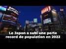 Le Japon a subi une perte record de population en 2022