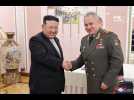 VIDÉO. Corée du Nord : Kim Jong Un dévoile ses nouveaux drones et missiles à la Russie