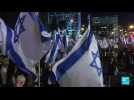Israelis back on streets to protest judicial overhaul vote
