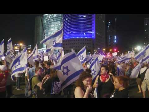Anti-government Israelis protest after "reasonability" clause approvement