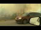Canada : la population de Yellowknife, dans le Grand Nord, fuit les incendies