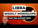 Libra Horoscope Weekly Astrology from 21st August 2023
