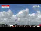 VIDÉO. La patrouille de France vole au dessus de Plouzané pour le mondial de rugby militaire