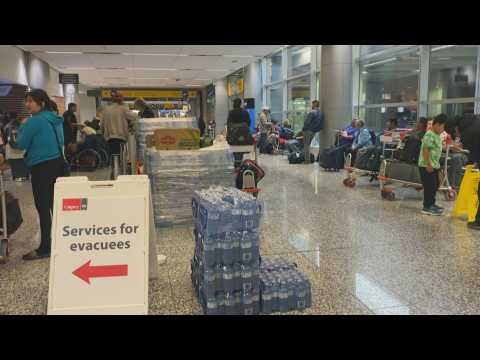 Yellowknife evacuees arrive in southern Canada