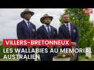 Les Wallabies au Mémorial australien de Villers-Bretonneux