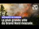 Incendies au Canada : La ville de Yellowknife évacuée à cause des feux