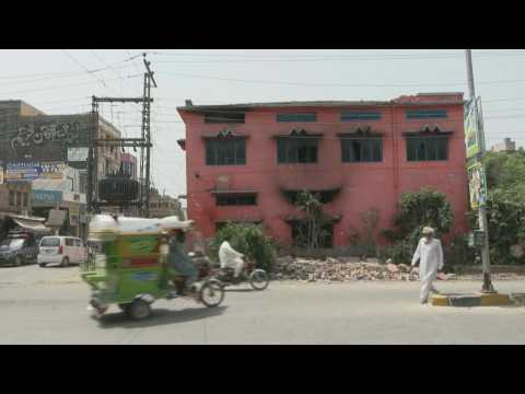 Images of burnt Salvation Army church in Jaranwala following mob attack