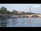 VIDÉO. Paris : premier grand test dans la Seine avant les JO 2024