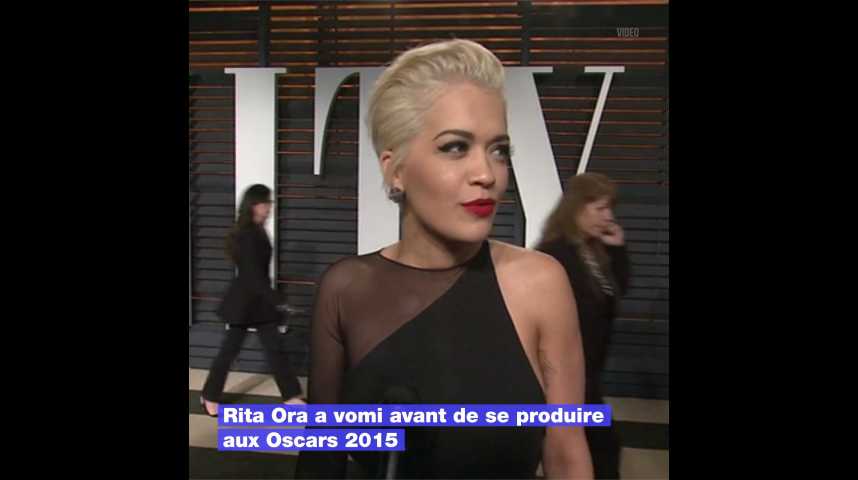 Oscars : Le jour où Rita Ora a vomi avant de se produire lors de la cérémonie
