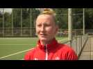 Euro féminin de hockey: les 18 Red Panthers pour Mönchengladbach, interview Charlotte Englebert